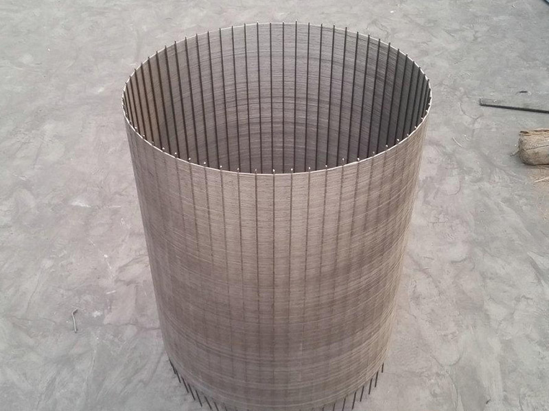 不锈钢条缝筛篮